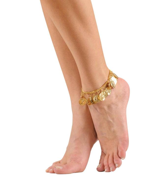 Actual product image Widmann Fortune teller foot jewellery