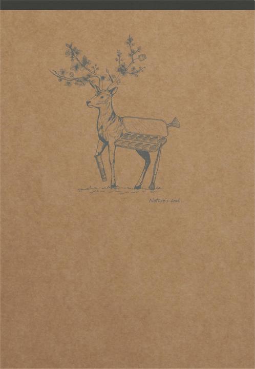 Actual product image Clairefontaine Flying Spirit (A6, Lined, Hardcover)