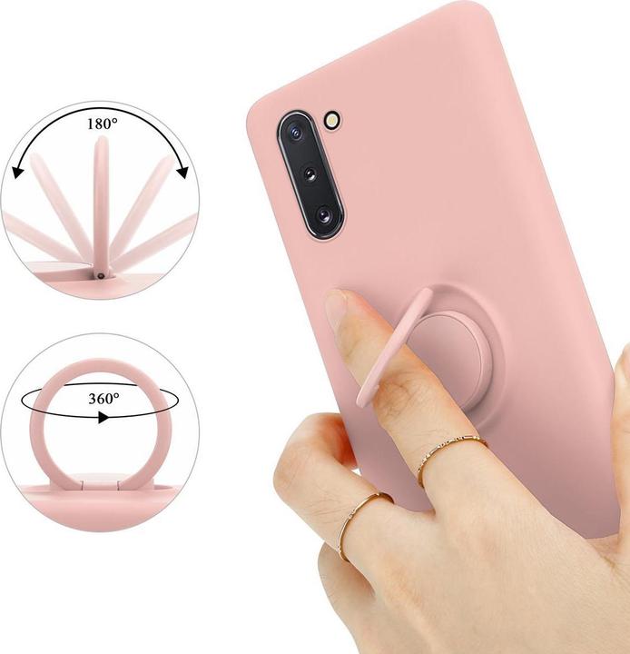 Immagine prodotto Cadorabo Custodia in silicone TPU Liquid Ring Cover (Samsung Galaxy Note 10)