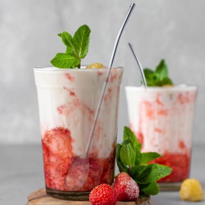 Produktbild Westmark 4 Trinkhalmlöffel + 1 Reinigungsbürstchen (Barlöffel + Cocktailrührer)
