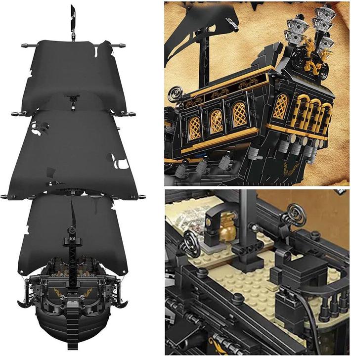 Actual product image Mould King Pirate ship