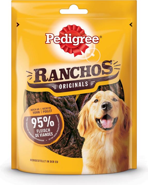 Immagine prodotto Pedigree Ranchos con pollo (Senior, Adulto, Junior, 1 pz., 70 g)