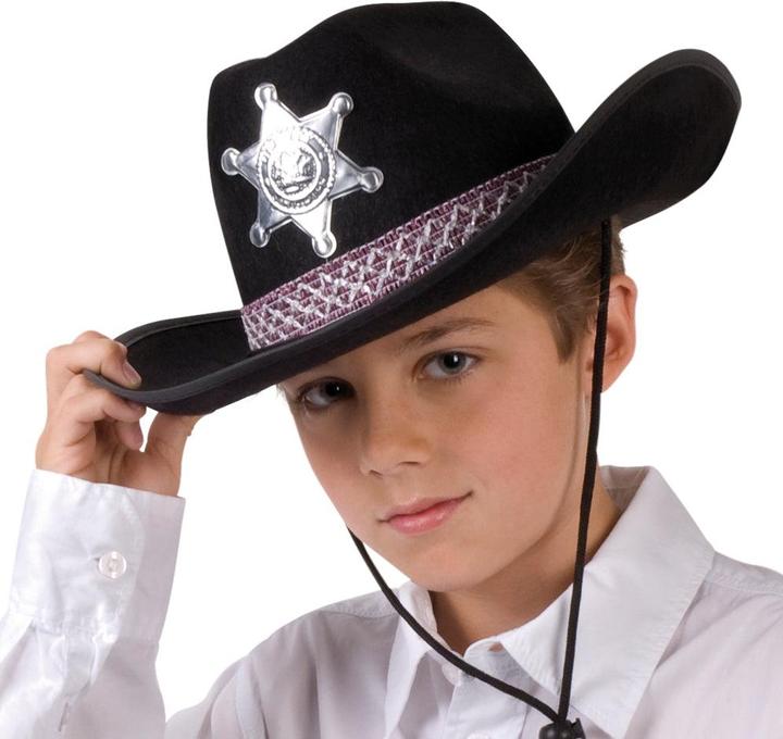 Produktbild Boland Kinder Sheriff Hut schwarz