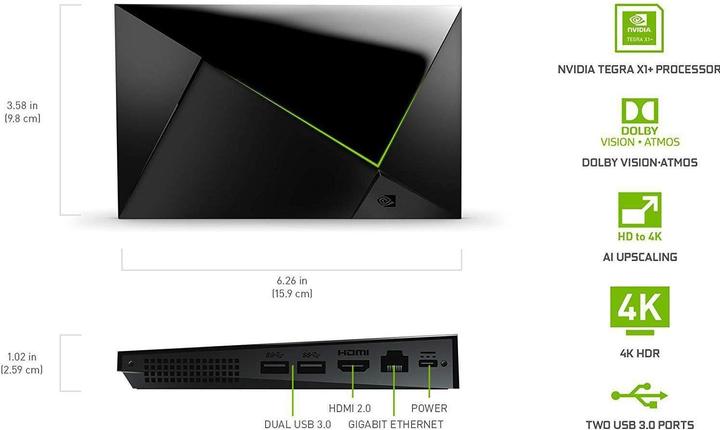 Image du produit NVIDIA Shield TV Pro (16 Go, Android 9.0 (Pie))