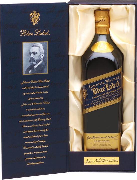 Image du produit Johnnie Walker Blue Label De Luxe (Whisky mélangé, Scotch Whisky, 1 x 70 cl)