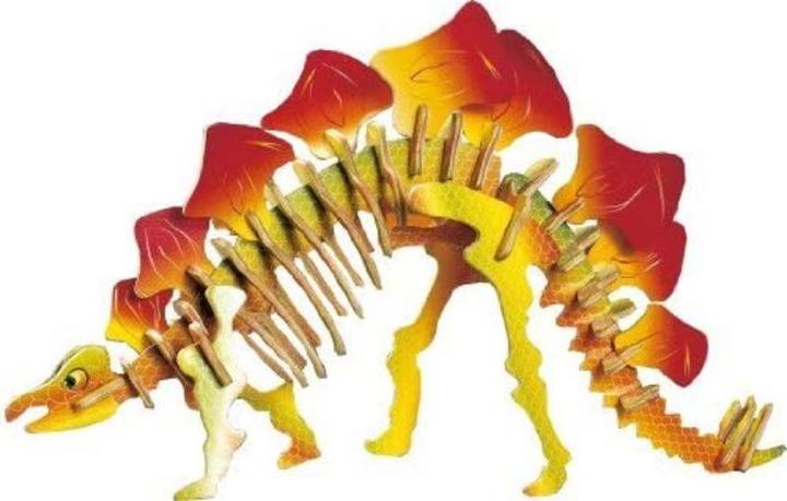 Produktbild Cover-Discount DIY Bastel-Set aus Holz Dinosaurier Stegosaurus