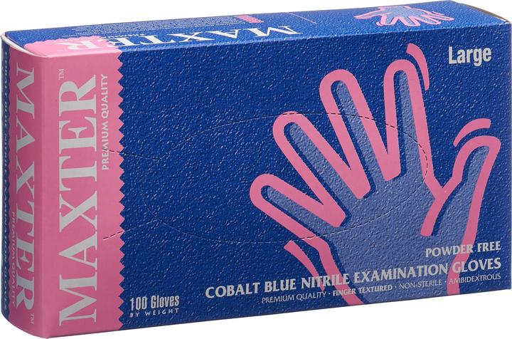 Maxter Nitrile gloves without powder (L)