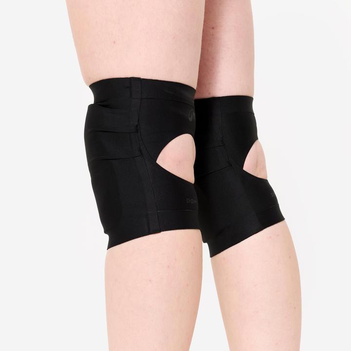 Image du produit Domyos Genouillères de danse en gel, noir (XL, Genouillère)