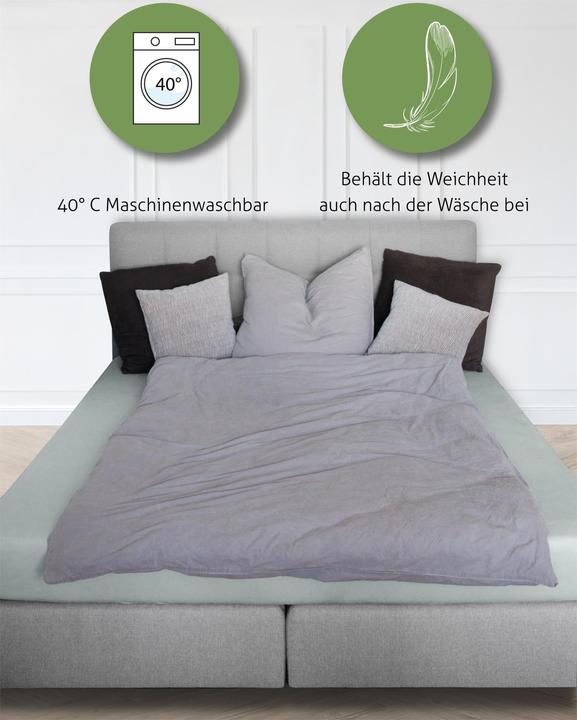 Actual product image Aspero Bamboo fitted sheet Macau (140-160 x 200 cm)