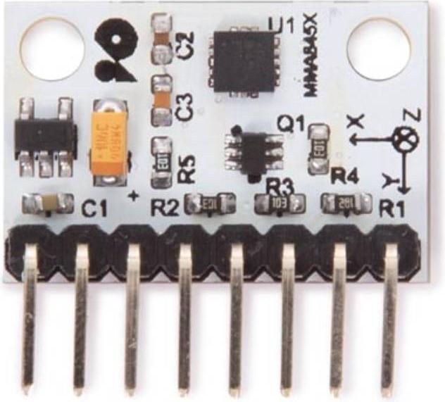 Actual product image Whadda 3-AXIS DIGITAL ACCELERATION SENSOR MODULE - MMA8452 (Sensor)