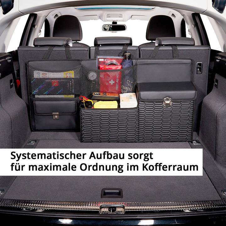 Image du produit Stahlwerk Organisateur De Coffre To-995 St Organisateur De Voiture Différents Compartiments