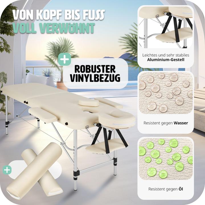 Actual product image tectake Massage table