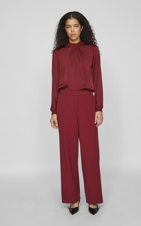 Image du produit Vila Pantalon taille haute à jambe large (40)