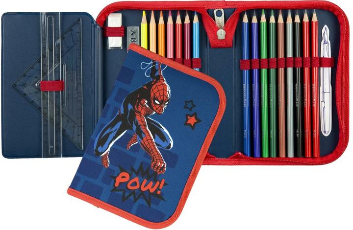 Actual product image Scooli Case filled Spider-Man