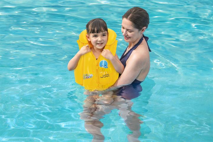 Actual product image Bestway Life Jacket 3-6 years Swim Safe Step (One size, 14 - 23 kg)