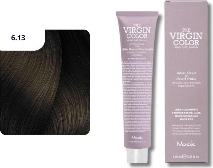 Immagine prodotto Nook Tintura per capelli Virgin Colour (6,13 Biondo scuro beige)