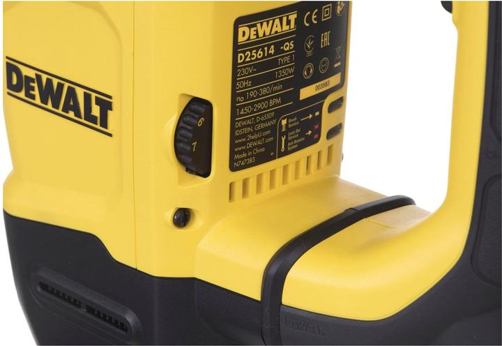 Actual product image DeWalt D25614K-QS (Electrical connection)