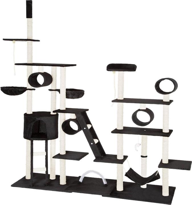 tectake Effrayant (234 cm, Noir)