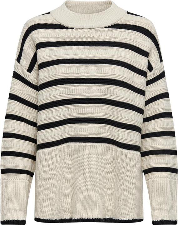 Only Gestreifter Strickpullover (M)