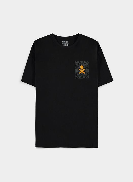 Produktbild Difuzed Skull and Bones T-Shirt avec poche poitrine Logo (L) (L)