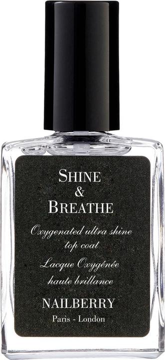 Nailberry L'oxygéné Nail Care - Shine & Breathe (Transparent, Top Coat)