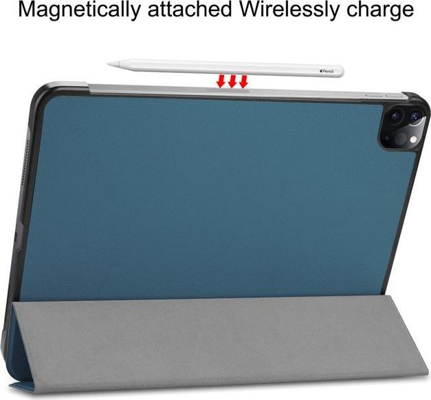 Produktbild MU Classic Dreifach faltbare Leder Hülle mit Auto Sleep/Wake Funktion (iPad Pro 11 2018 (1. Gen), iPad Pro 11 2020 (2. Gen), iPad Pro 11 2021 (3. Gen))