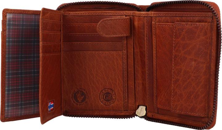 Produktbild Greenburry House of Norway Geldbörse RFID Schutz Leder 10.5 cm