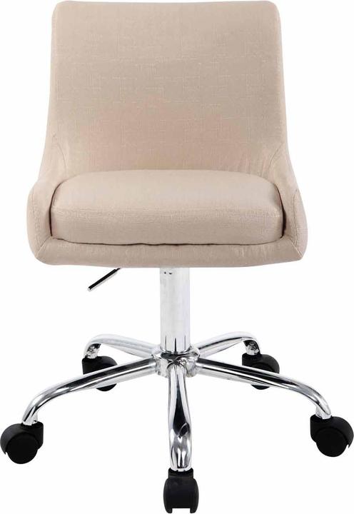 Produktbild Swisshandel24 Arbeitshocker Club Stoff, creme