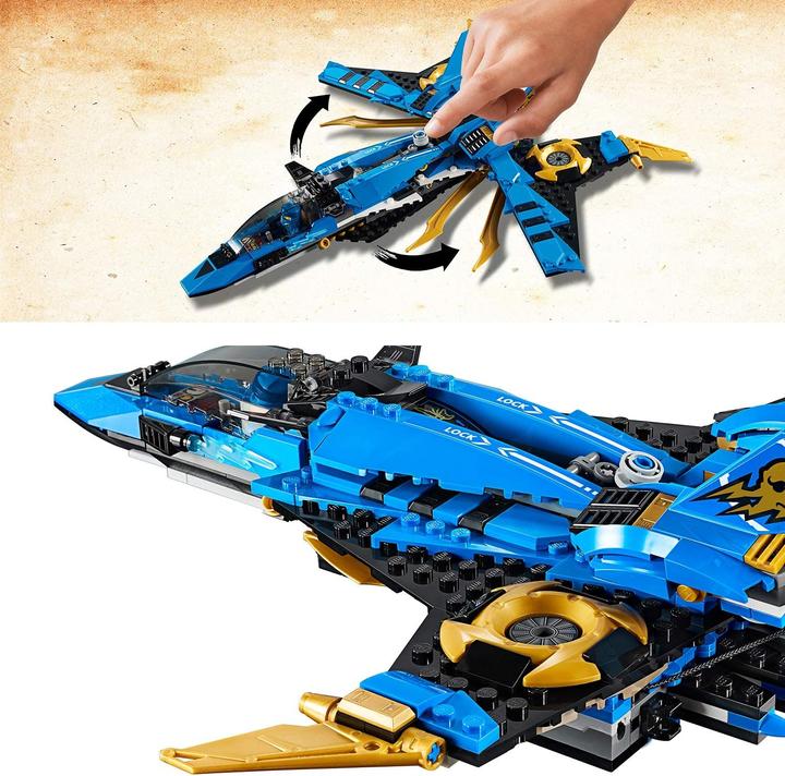 Actual product image LEGO Jay's Thunder Jet (70668, LEGO Ninjago)