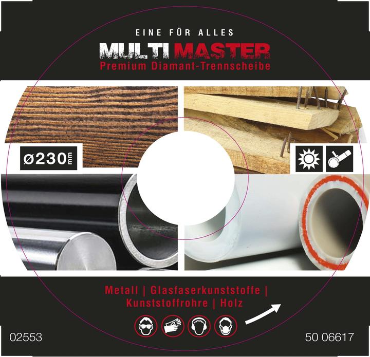 Produktbild Diewe Diamant- Trennscheibe Multi Master - 115 mm