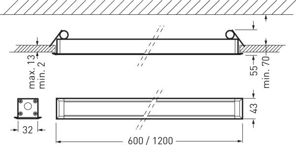 Produktbild Trilux TRIL LED-Einbauleuchte (1650 lm)