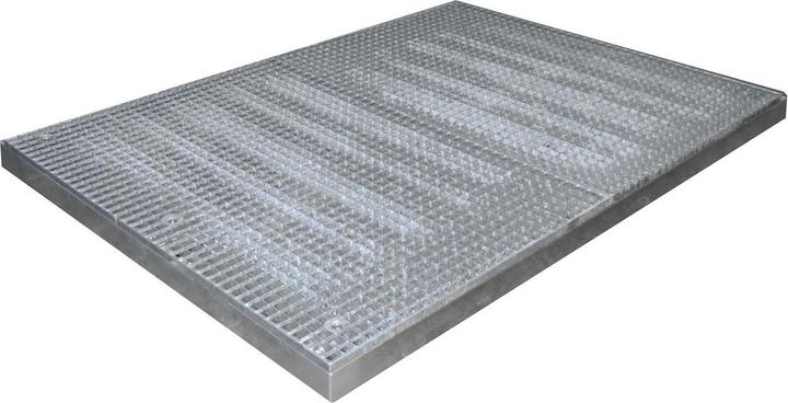 Image du produit kaiserkraft Bac plat en acier, bas