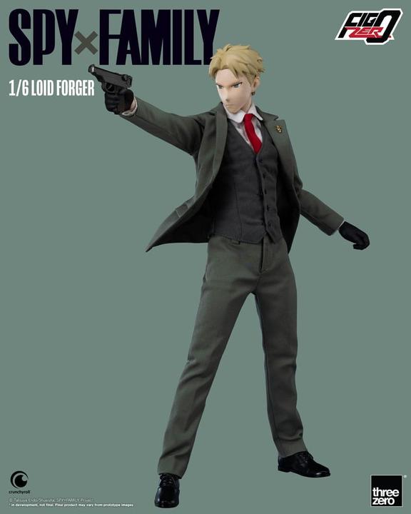 Actual product image ThreeZero Spy x Family FigZero Action Figure 1/6 Loid Forger 31 cm