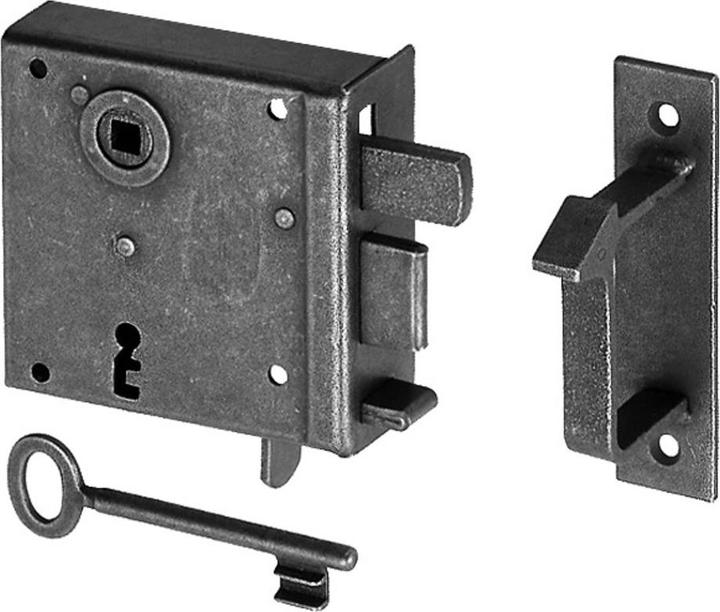 Actual product image Hager Zierbeschläge Room door locks put on