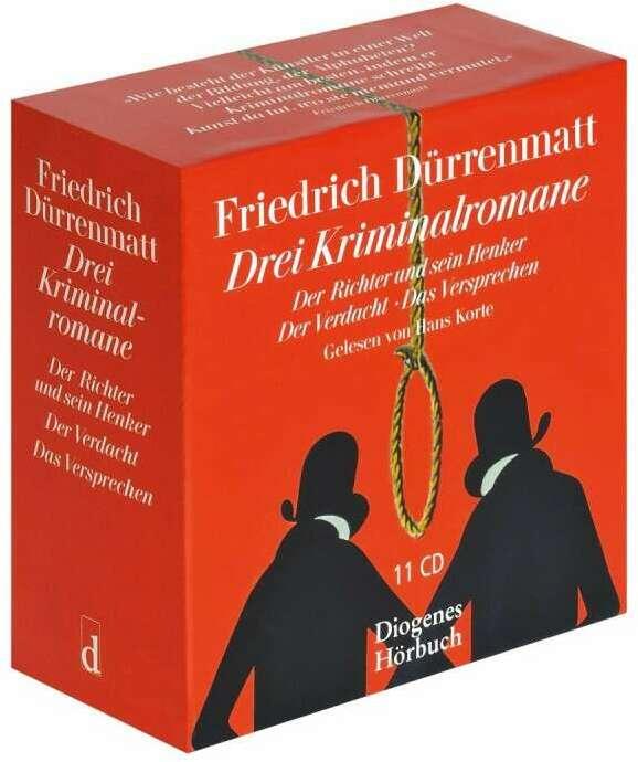 Actual product image Three detective novels (Hans Korte, Friedrich Duerrenmatt, German)
