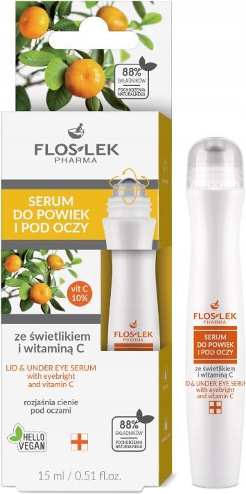 Floslek Augen- und Unteraugenserum mit Augentrost und Vitamin C 15 ml (15 ml)