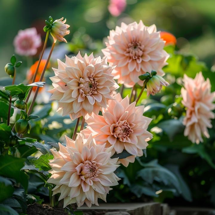 Image du produit Plant in a Box Dahlia Café au Lait - Dahlia (10 cm)