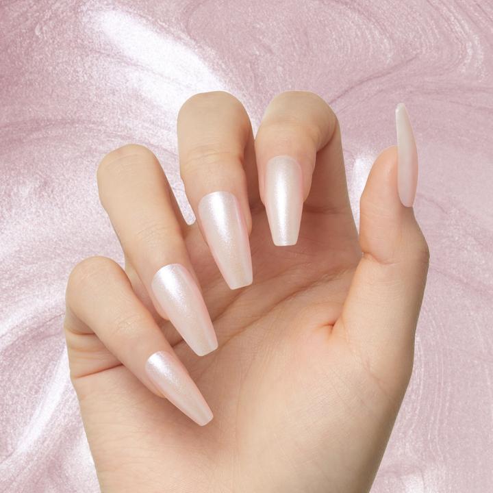Produktbild KISS Nails - Ks Gel Sculpted Nails - Hold Me Closer (Kunstnägel, Off White)