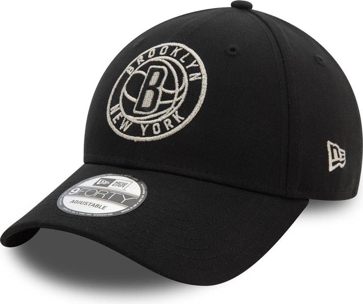 Actual product image New Era baseball cap brooklyn nets ski patch (One size)