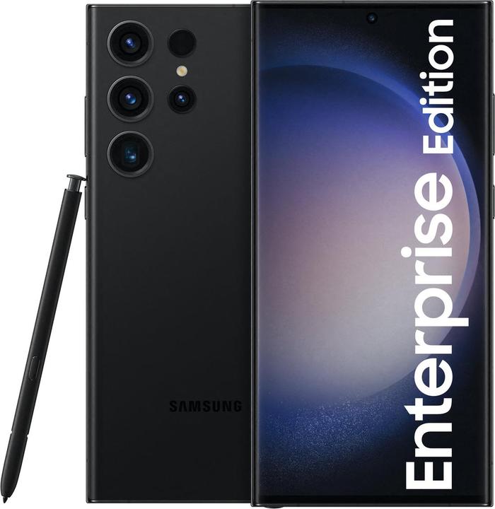 Image du produit Samsung Galaxy S23 Ultra Enterprise Edition (256 Go, Phantom Black, 6.80", SIM + eSIM, 200 Mpx, 5G)