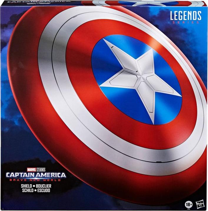 Image du produit Hasbro Captain America : Brave New World Marvel Legends Bouclier Premium