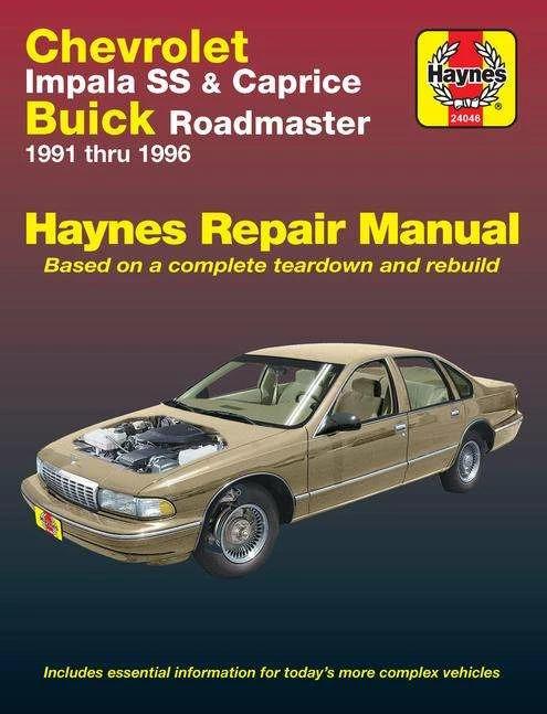 Immagine prodotto Chevrolet Impala SS & Caprice & Buick Roadmaster (91 - 96) (Inglese, Pubblicazione di Haynes, 1997)