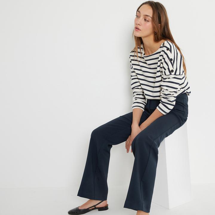 Image du produit La Redoute Collections Signature Pantalon à pattes d'éléphant (50)