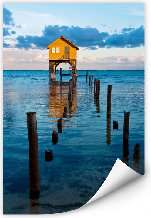 Immagine prodotto Trenddeko Casa sul mare (80 x 120 cm)