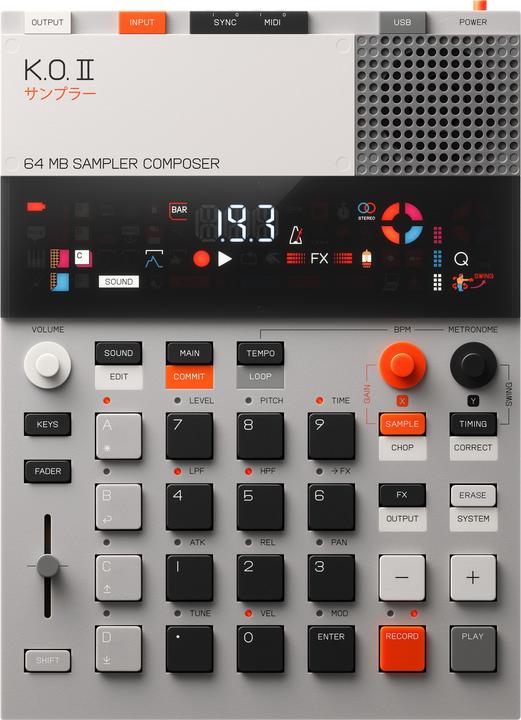 Actual product image Teenage Engineering EP–133 K.O. II (Sampler)