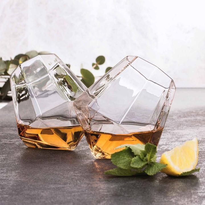 Image du produit Mad Monkey - Verres en diamant (set de 2) (2 x, Verre à whisky)