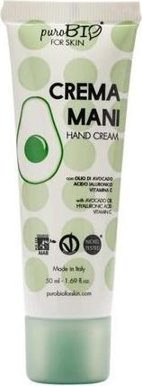 Puro Bio Hand cream with avocado oil, hyaluronic acid and vitamin C Eco 50 ml - Purobio (50 ml)
