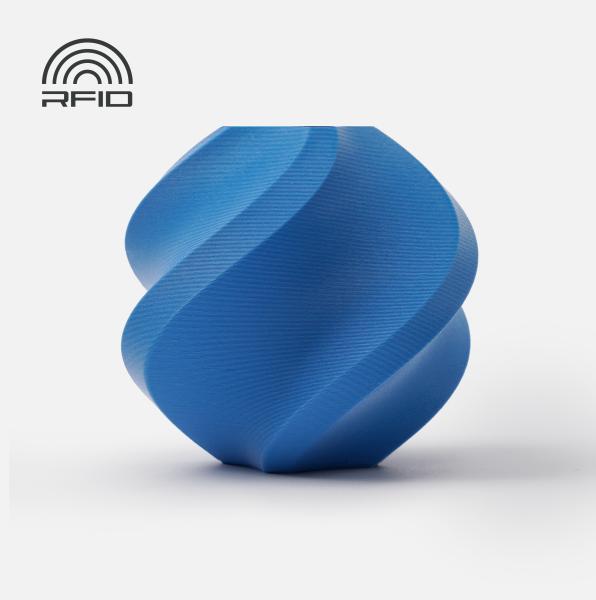 Actual product image Bambu Lab PLA Matte Refill - Marine Blue- 1.75mm (PLA, 1.75 mm, Blue)