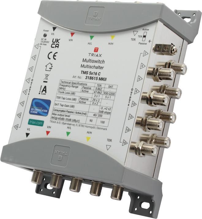 Actual product image Triax TMS 5x16 C (Multi switch)
