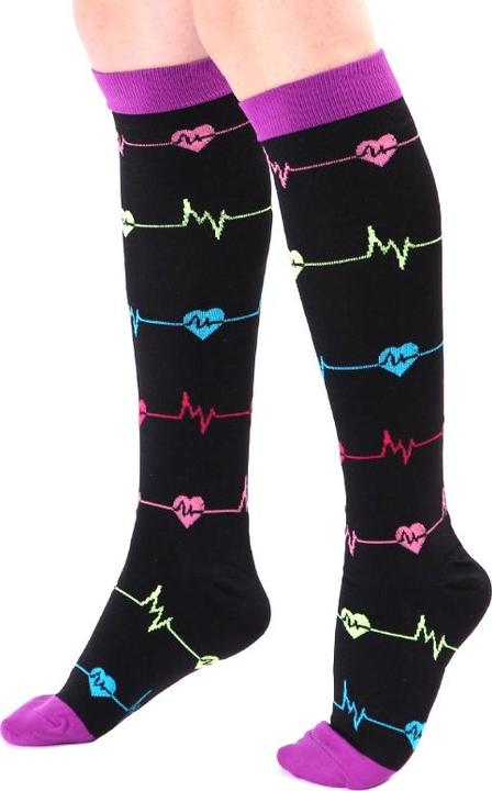 Produktbild JTI Kniehohe Unisex-Stützsocken - Pulse (Einzelpack, S, 34 - 40, 41 - 46)